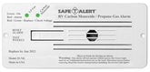 Safe-T-Alert by MTI Industries 35-742-WT Dual LP/CO Alarm - 12V, 35 Series Flush Mount, White